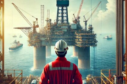 off shore rig worker