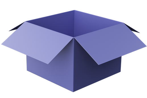 cropped caixa aberta 3d icon png download 2589426.webp
